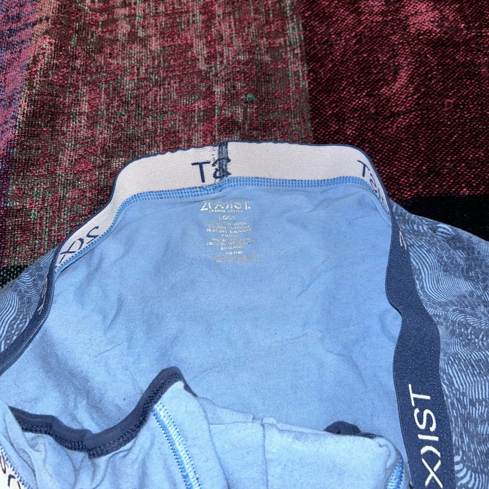 2xist Blue and Gray Briefs Modern Design - Picture 3 of 3